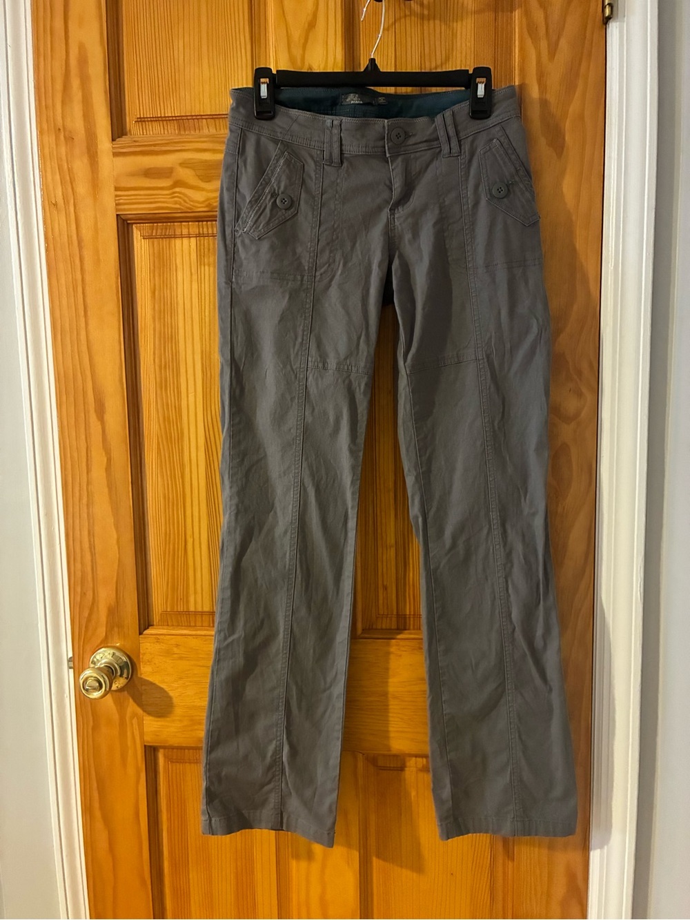 Prana Women’s Gray Chino-Style Casual Pants